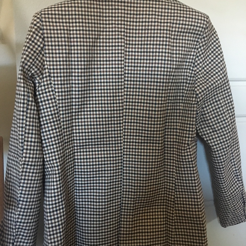 Brown Checkered Jacket - image 2